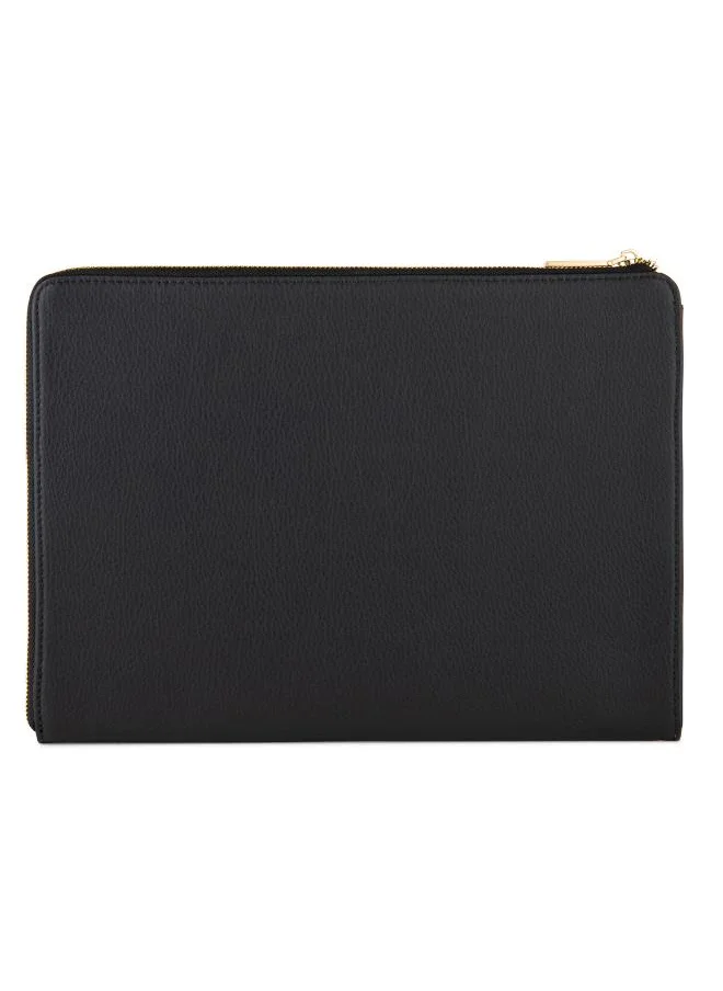 فيجانولوجي Eden Apple Leather iPad Sleeve 11" in Black Made From 20 Apples