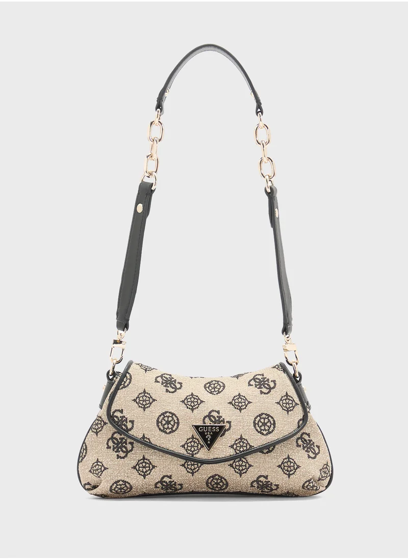 GUESS Beyza Flap Shoulder Bag