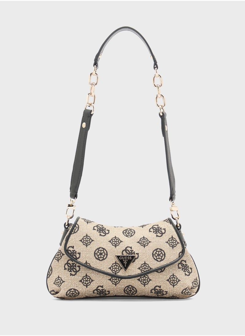 GUESS Beyza Flap Shoulder Bag  - Image 1
