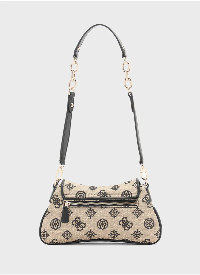 GUESS Beyza Flap Shoulder Bag