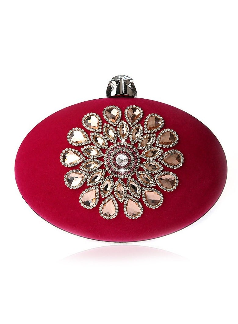 Mark Fairwhale Detail Sequin Clutch Premium Handbag 