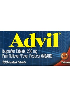 Advil Advil, Ibuprofen Tablets, 200 mg, 100 Coated Tablets  - Image 1