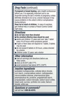 Advil Advil, Ibuprofen Tablets, 200 mg, 100 Coated Tablets  - Image 5