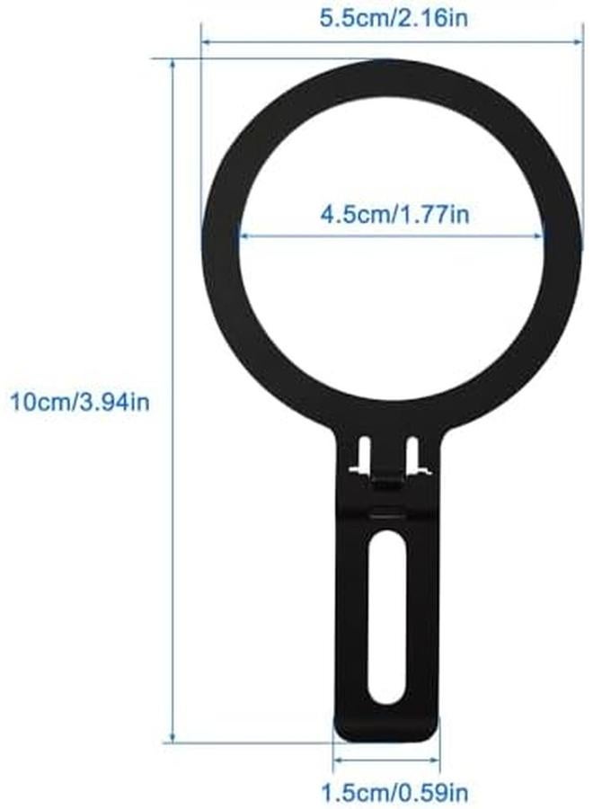 erorex 2 Pack Universal Metal Ring Adapters And 2 In 1 Phone Holder Ultra Thin Rings Sticker Compatible With Magsafe Accessories For Iphone 15 14 Pro Max Mini Galaxy Car Charger Wireless Charging - Image 2