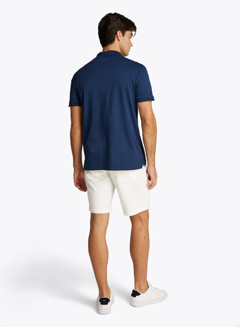 TOMMY HILFIGER Regular Fit Zip Placket Polo Shirt