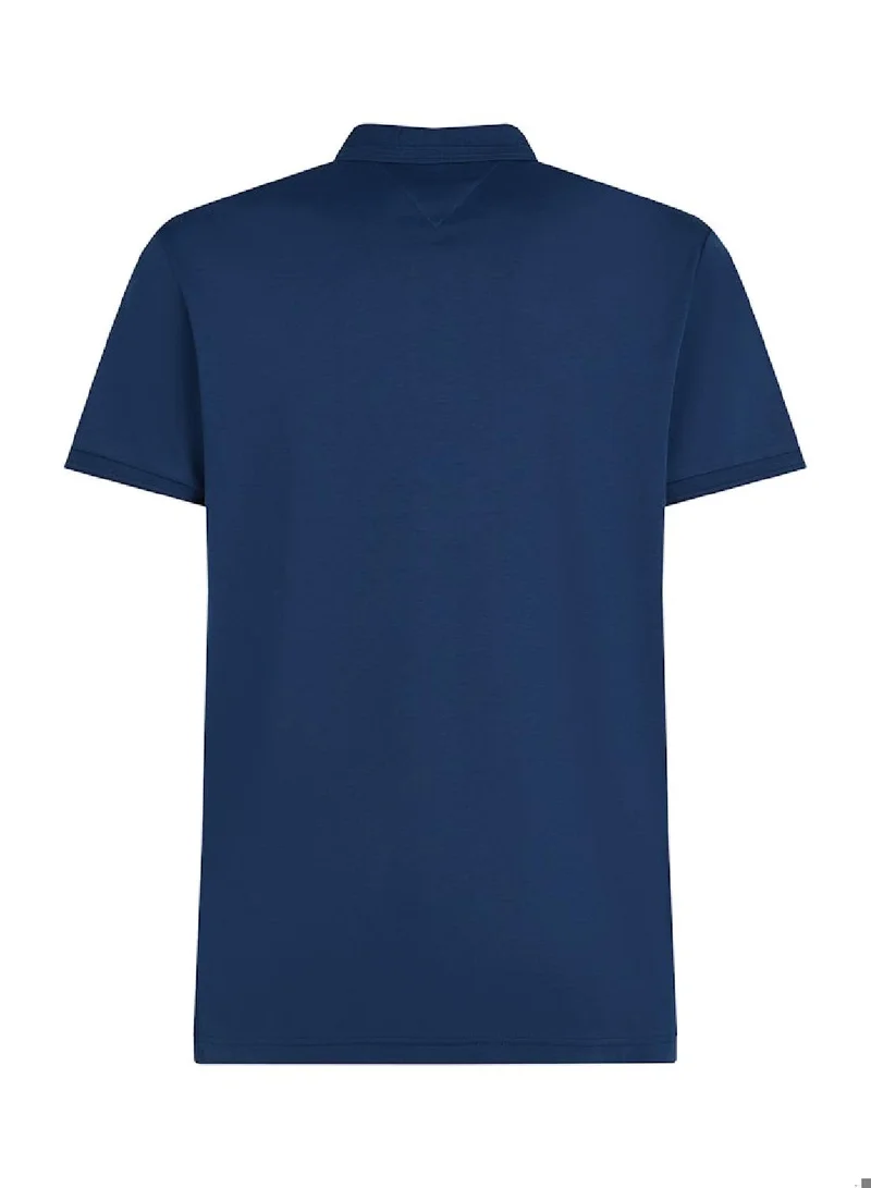 TOMMY HILFIGER Regular Fit Zip Placket Polo Shirt