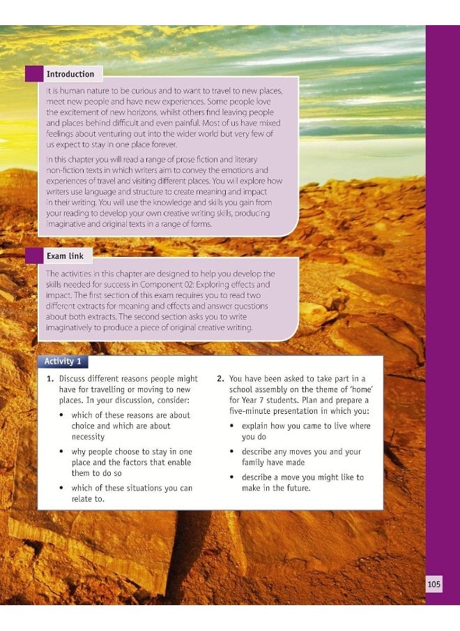 null - OCR GCSE English Language: Book 1: Developing the skills for Component 01 and Component 02 - Image 1