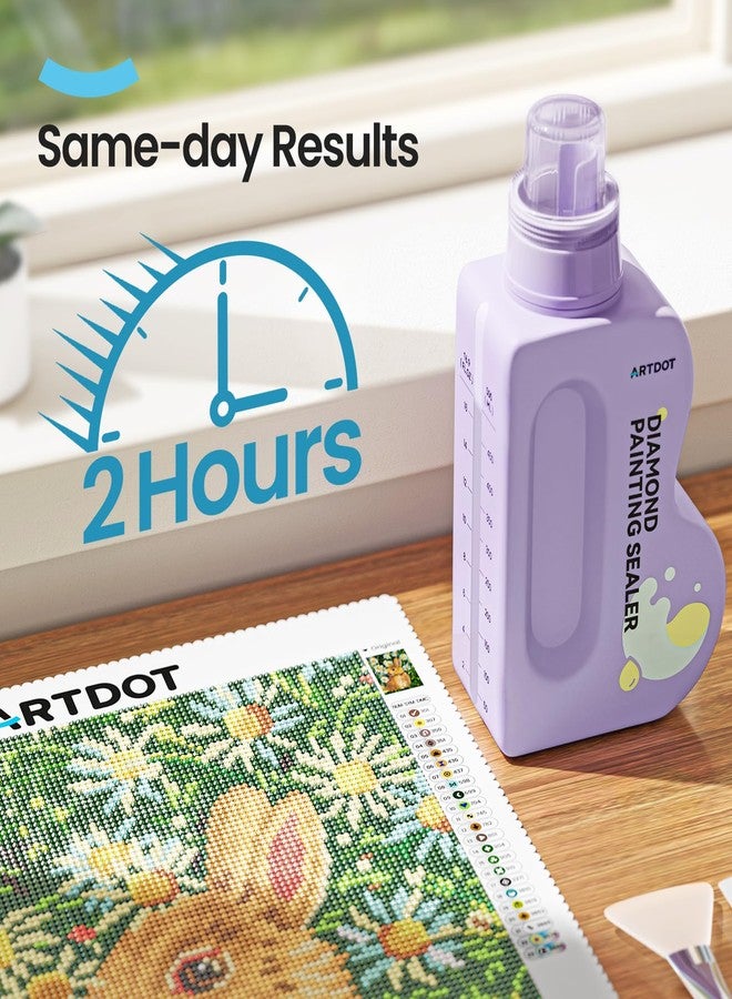 ARTDOT 480 ML diamond painting accessories, large capacity as - Image 5