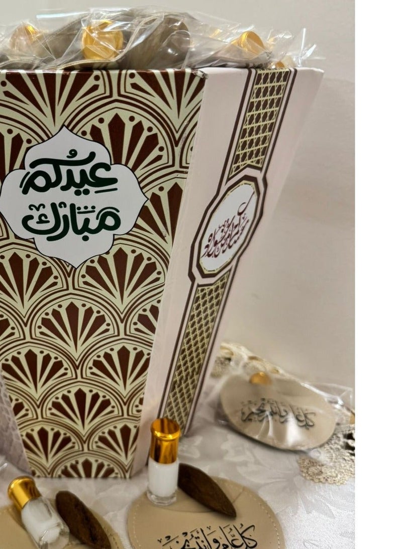 برايدس بكس توزيعات العيد  ملكي 24 قطع على 4 روايح مختلفه - Image 2