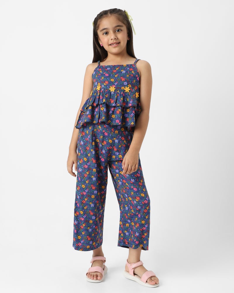 نوتيناتي طقم ناتيناتي للبنات من بلوزة وتنورة متعددة الطبقات - Image 3