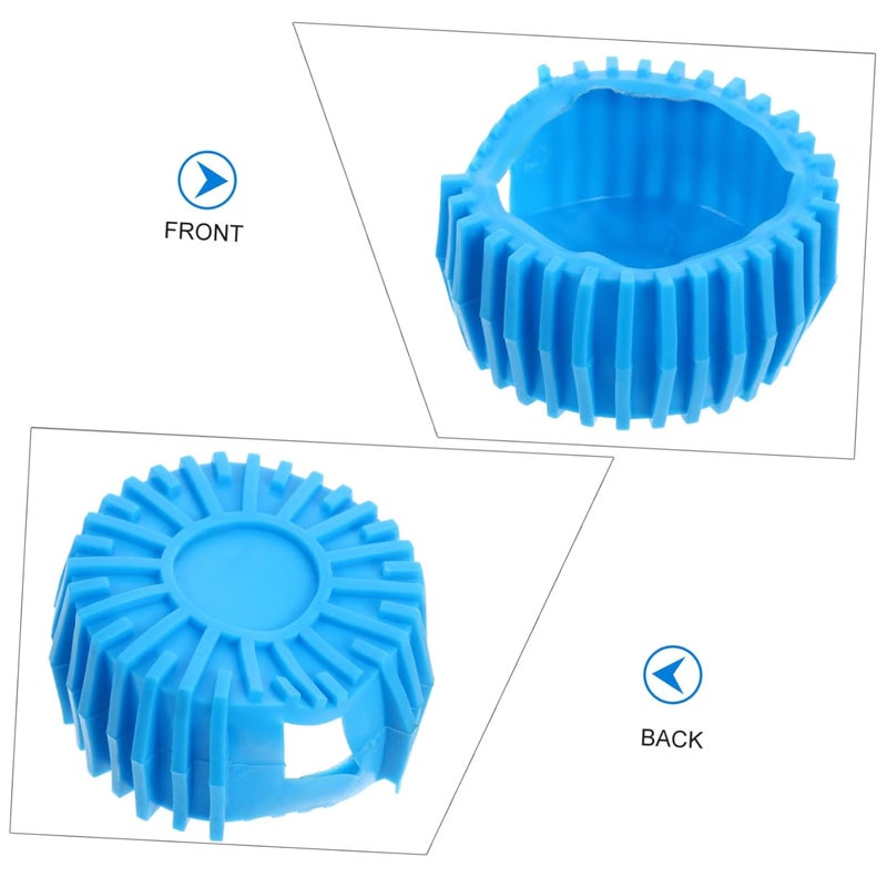 PartyKindom 3 حزمة واقي سيليكون مقياس لغطاء ضغط محول أسطوانة الأسيتيلين البروبان بديل غطاء كم - Image 3