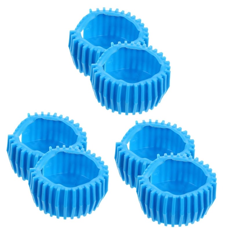 PartyKindom 3 حزمة واقي سيليكون مقياس لغطاء ضغط محول أسطوانة الأسيتيلين البروبان بديل غطاء كم - Image 1