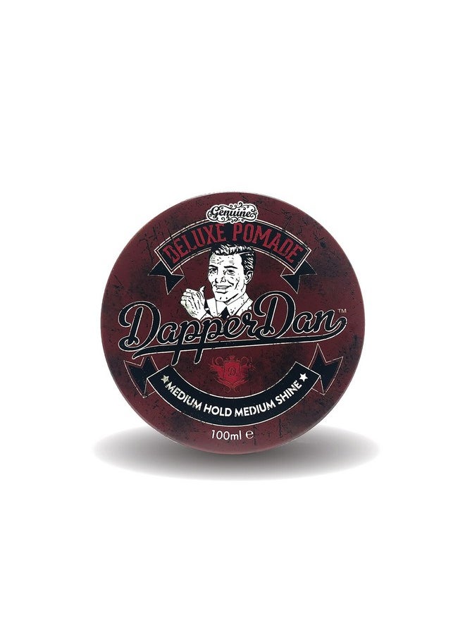 Dapper Dan Dapper Dan Style Essentials Gift Pack, with Medium Hold Medium Shine Deluxe Pomade 100ml, Texturising Sea Salt Spray 200ml and Hand Made Styling Comb  - Image 4
