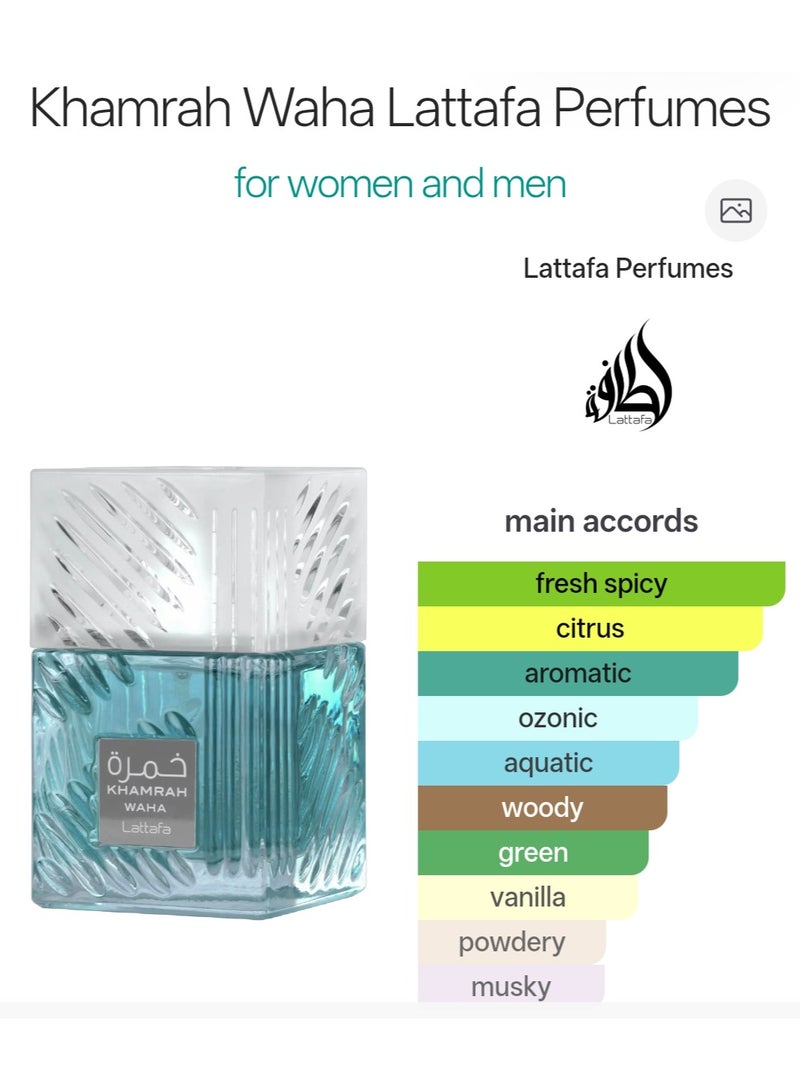 لطافة عطر لطافة خمرة واحة أو دو بارفان 100 مل – للجنسين - Image 4