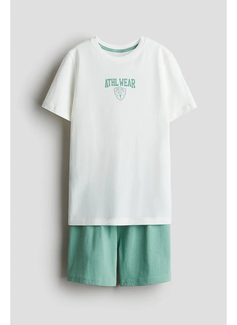 H&M Cotton jersey pyjamas