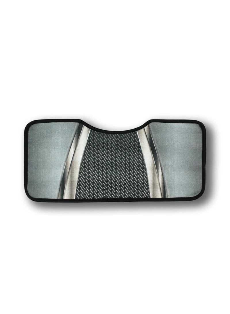 Universal Car Floor Mats Set 5 Pieces Compatible With Renault Vehicles Anti Slip Design Durable Easy To Clean Protects Interior From Dirt Dust Mud Water And Daily Spills Front Rear And Center Mats For Daily Use - Image 4