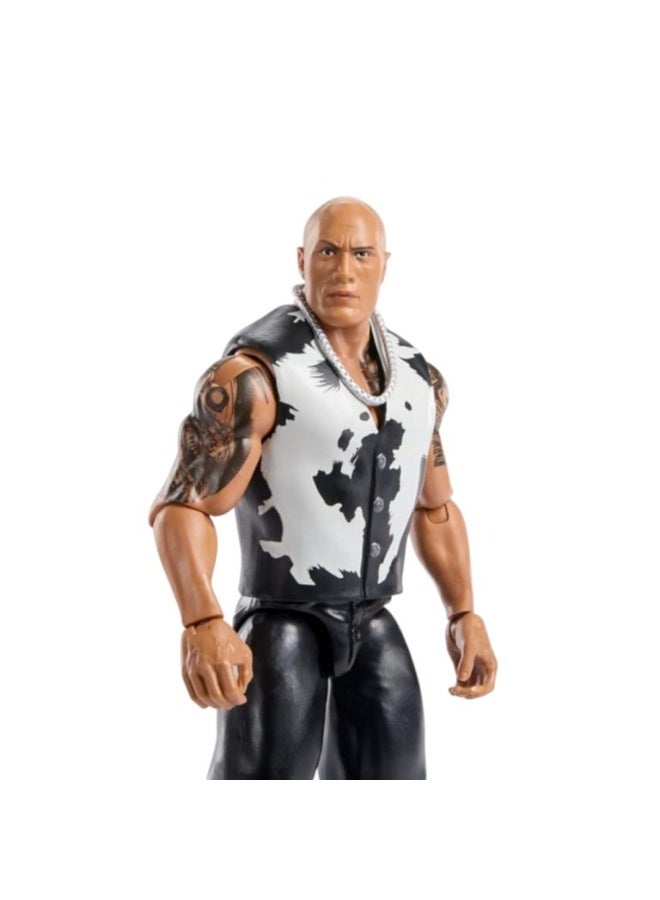 WWE Main Event Series The Rock Action Figure JGD30 - Image 2