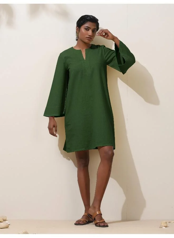 trueBrowns A-Line Bell Dress