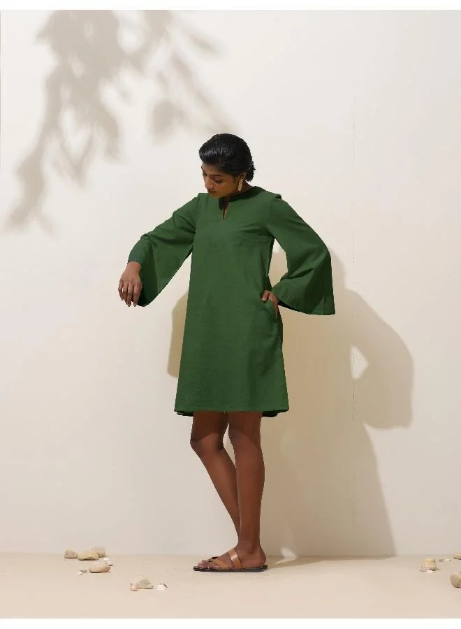trueBrowns A-Line Bell Dress
