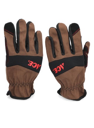 Canvas Padded Firm Grip Synthetic Leather Gardening Gloves Brown and Black Large - pzsku/ZC65E81194291E0AB9F68Z/45/_/1703061529/8c0b9d21-d04d-48e3-a6b8-7751fb528634