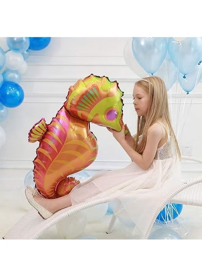 5 Pieces Ocean Animals Foil Balloon Party Decoration Supplies - Image 5