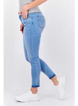 Levi's Women Skinny Fit Washed Stretchable Denim, Blue  - Image 2