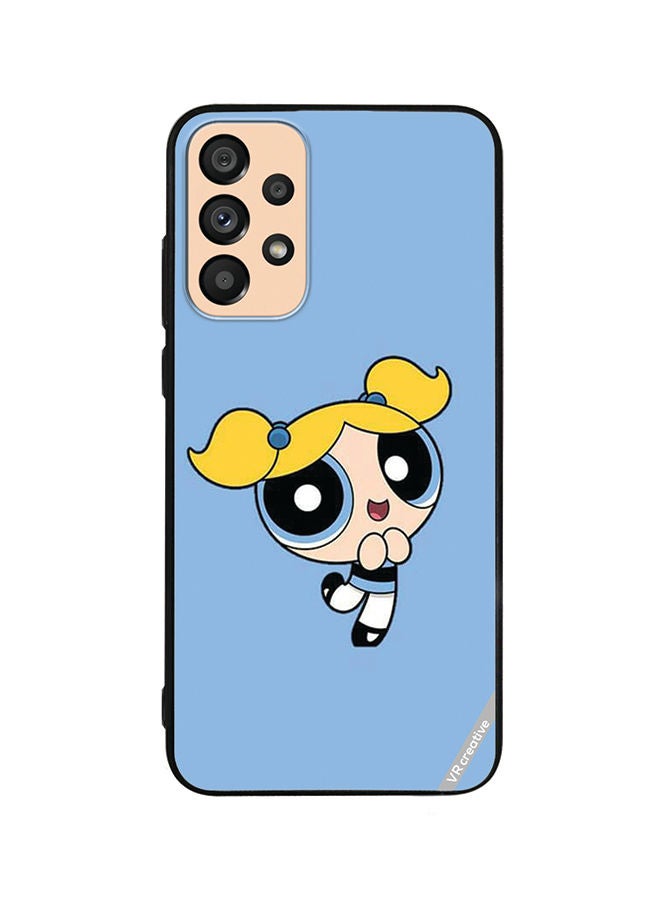 VR CREATIVE Protective Case Cover For Samsung Galaxy A33 5G Bubbles Powerpuff Girls Design Multicolour - Image 1