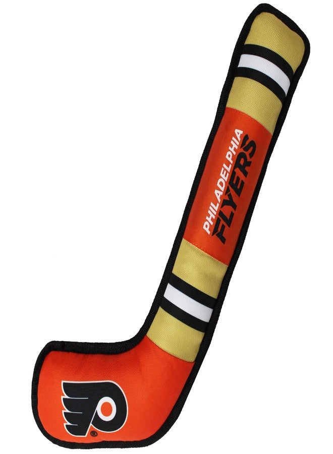 Pets First NHL Philadelphia Flyers Stick Toy for Dogs & Cats. Play Hockey with Your Pet with This Licensed Dog Tough Toy Reward! - Image 1
