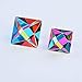 CMY Cubes The Aether 30mm Cyan Magenta Yellow Polyhedron Subtractive Color Mixing Optical Octahedron Teaches Subtractive Color Mixing Educational Physics Kinetic Art Desk Object STEAM - Image 2