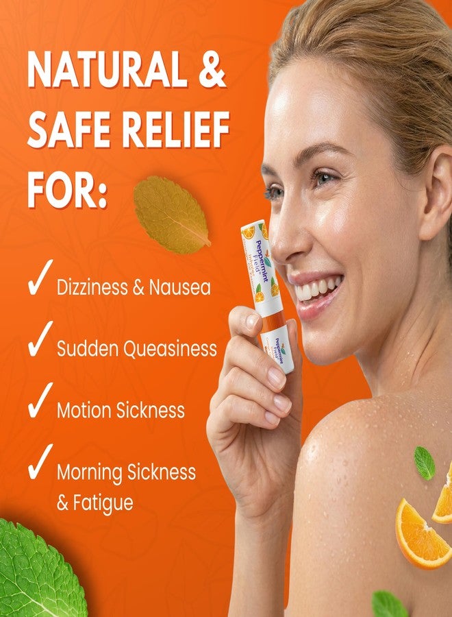 Peppermint Field Inhaler Orange Oil 2 cc - Nasal Inhaler with Menthol Peppermint Oil and Orange Essence for Refreshment and Nasal Congestion Relief - Portable 2-in-1 Aromatherapy Inhaler and Topical Oil - Image 5