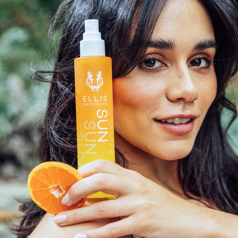 Ellis Brooklyn SUN Fragrance Mist - Rich Floral Perfume with Italian Mandarin, Orange Flower Water, & Cedarwood, Vegan Perfume Mist, Made In The USA, 100ml 3.38 Fl Oz - Image 4