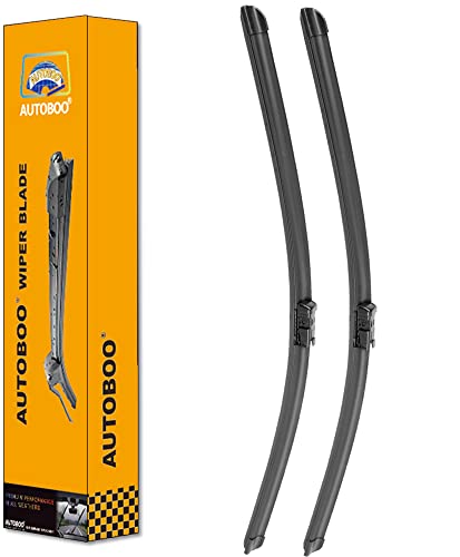 AUTOBOO 26"+16" Windshield Wiper Blade Sets Replacement for 2015-2021 Lexus NX300 NX200t Toyota CHR Subaru Crosstrek -Original Factory Quality (Pack of 2) - Image 1