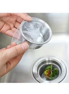 هاهاهاي طقم أكياس مصفاة للحوض مكون من 100 قطعة أبيض  - Image 3
