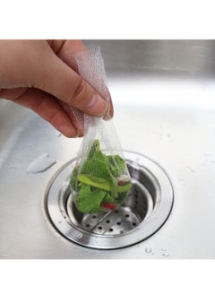 هاهاهاي طقم أكياس مصفاة للحوض مكون من 100 قطعة أبيض  - Image 4