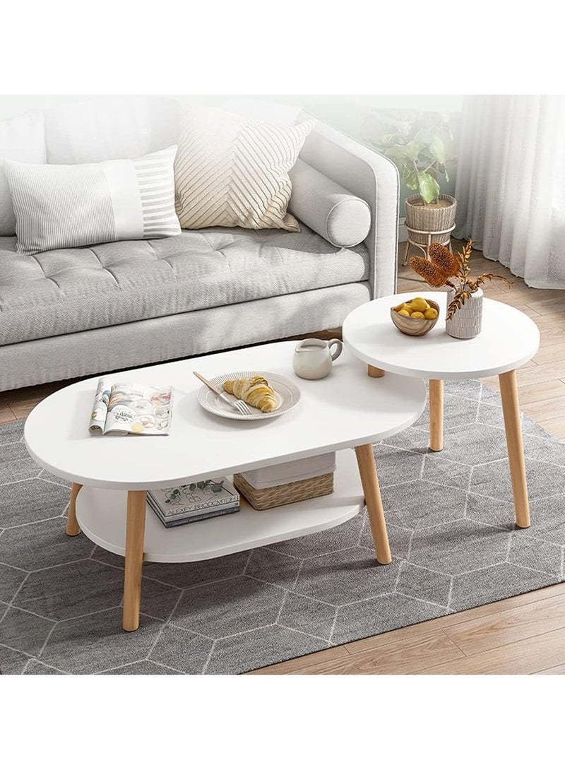 DubaiGallery Small Luxury Japanese Wood Coffee Tables Modern Coffee Table Bedroom Classic Bar Set Portable Room Accessories - Image 3