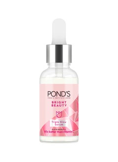 Pond's Bright Beauty Face Serum Brightens Smoothens And Hydrates Triple Glow Moisturizer With Niacinamide Vitamin B3  - Image 1