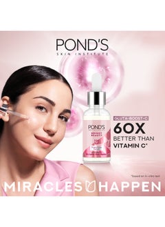 Pond's Bright Beauty Face Serum Brightens Smoothens And Hydrates Triple Glow Moisturizer With Niacinamide Vitamin B3  - Image 4