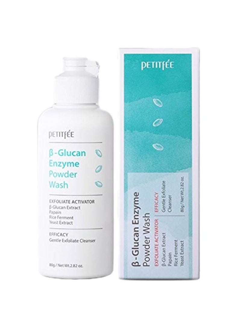 Petitfee Beta Glucan Enzyme Powder Wash Cleanser (80g 2.82 oz) - Image 2