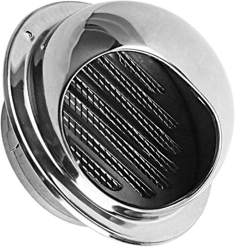 MBROS Louvered Vent Hood, Wall Vent Outlet Cap Cover, Ventilating Fan, Durable, Will Not Rust, 250mm, 300mm, Simple Installation, Ideal for Home Wall Vents, Air Conditioning Units, Kitchen Vents - Image 1