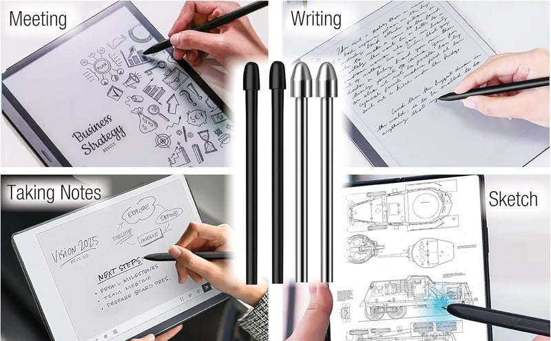 WirelessFinest 12X Nibs Tips Refill Replacmenet for Marker Remarkable 1 & 2 Stylus Tablet Pen Standard Soft Tips - Image 5