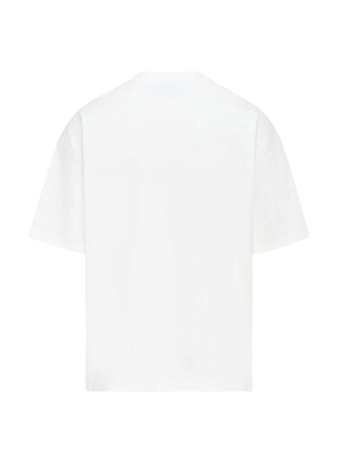 Selene Unisex - Crew Neck Pocket Detail Oversized T-Shirt - Image 2