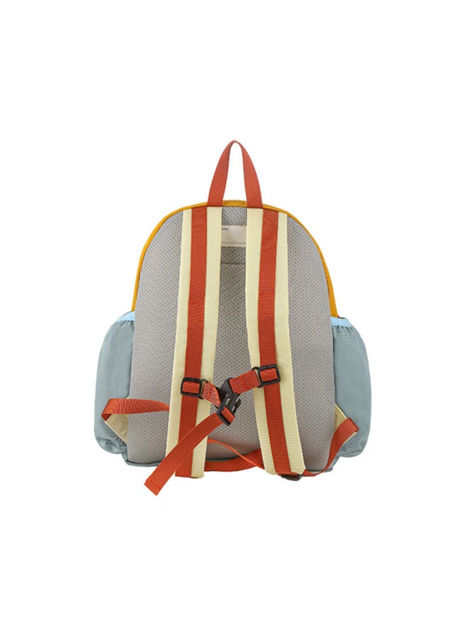 Diplomat Children's Backpack For Primary School Boys And Girls, Fashionable Lightweight Double Shoulder Bag Xx-6602l Color Block - Image 3