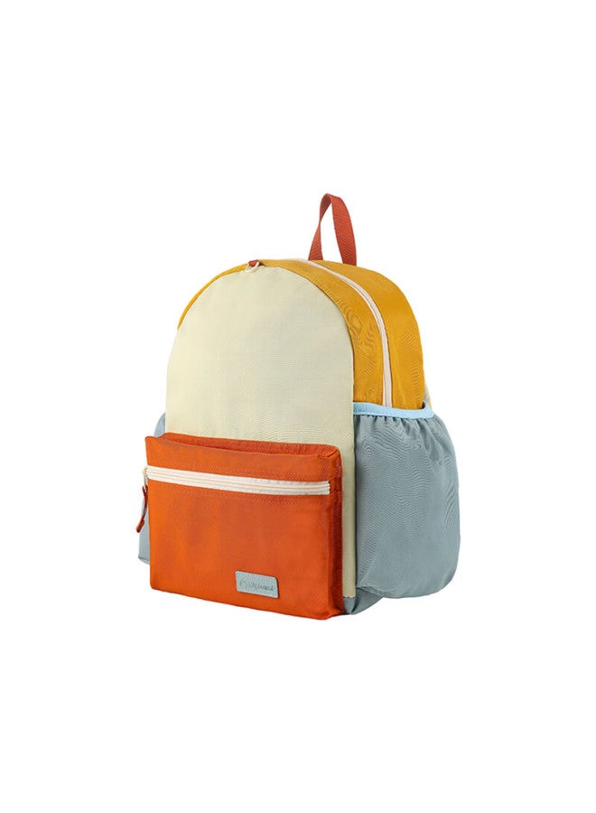 Diplomat Children's Backpack For Primary School Boys And Girls, Fashionable Lightweight Double Shoulder Bag Xx-6602l Color Block - Image 1