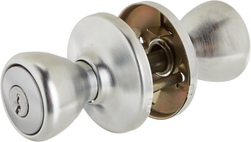 Kwikset Kwikset 695T 26D CP Double Cylinder Deadbolt Combo Pack with Tylo Entry Knob in Satin Chrome  - Image 3
