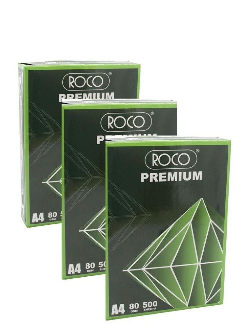 ROCO Roco Copy Paper A4 White 3 Packs  - Image 2