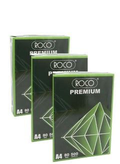 Roco Copy Paper A4 White 3 Packs