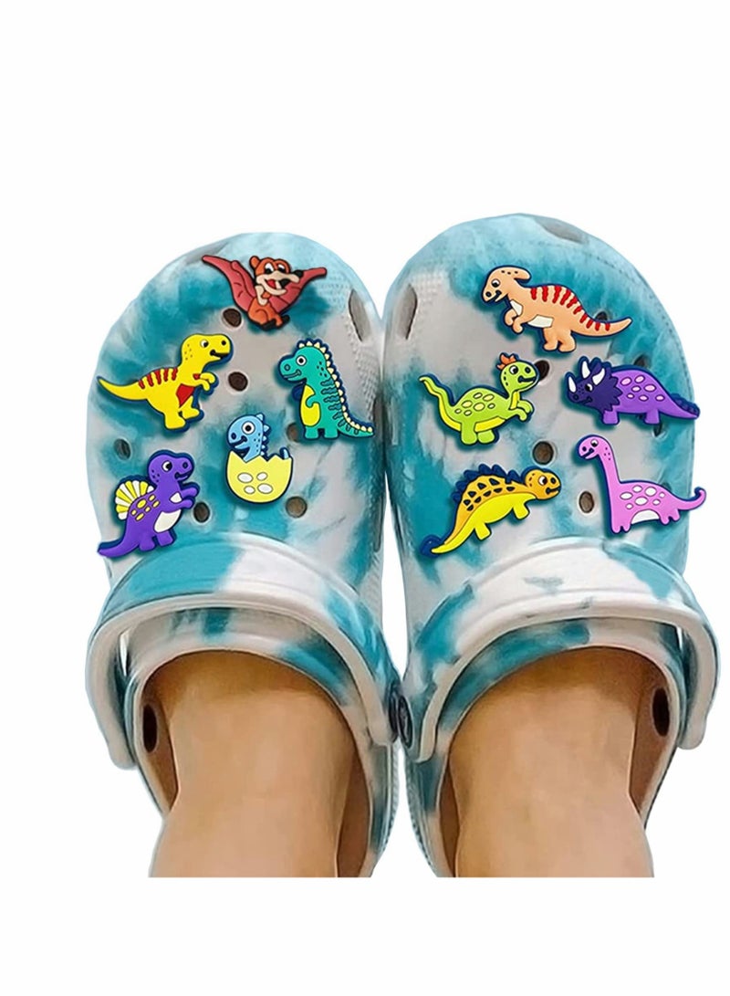 KASTWAVE Shoe Decoration Charms, 39 Pcs Different Shoe Charm for Crocs Hole Hole Shoe Buckle Party Favors ​Mini Charm Bracelet Wristband Decoration for Men Women Kid - Image 2