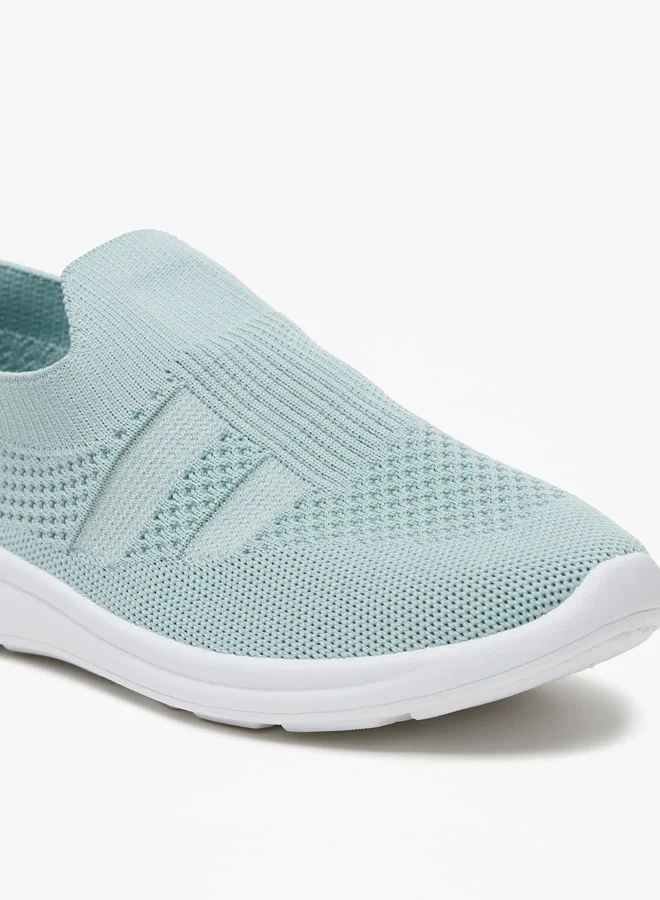 شو اكسبرس Girls Textured Slip-On Walking Shoes