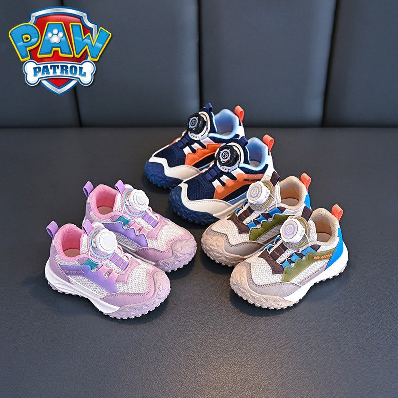 Wang Wang Team Boys Toddler Shoes 2025 Spring Girls Mesh Breathable Sneaker Baby Baby Non-Slip Father Shoes - Image 5