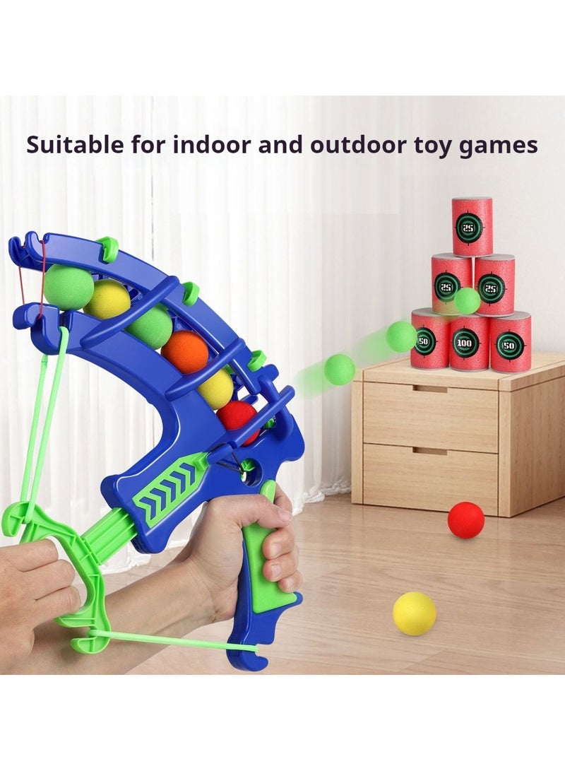 Soft Bullet Target Shooting Toy – Safe Outdoor Sports Game for Kids, Educational Practice Set with Foam Darts, Fun Learning Gift for Boys & Girls Ages 4–10 in UAE - Image 1